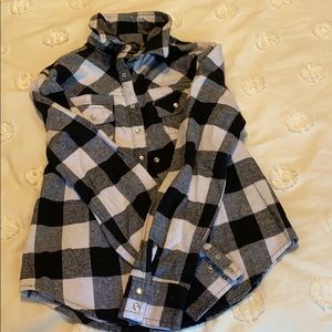 Black and White Flannel